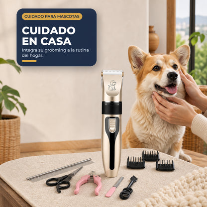 Kit de peluquería para mascotas — grooming en casa