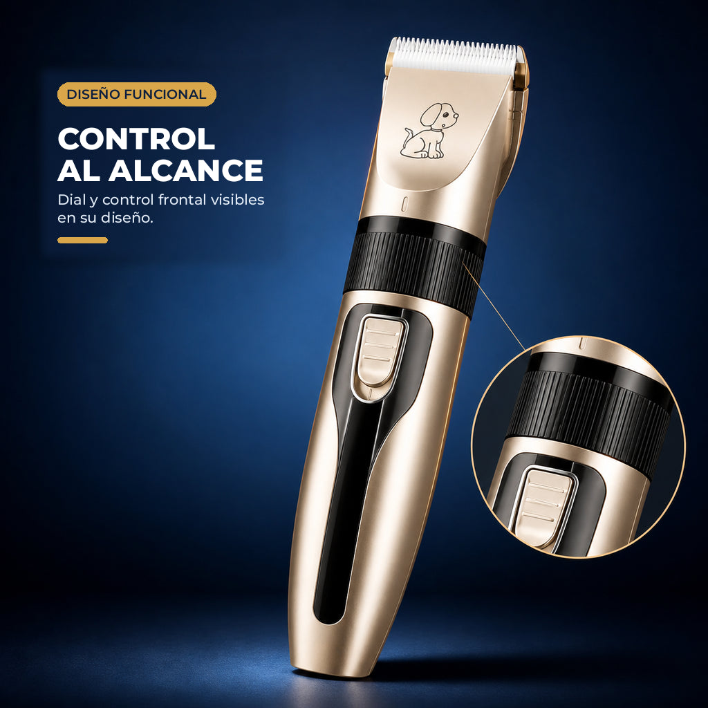Kit de peluquería para mascotas — control al alcance