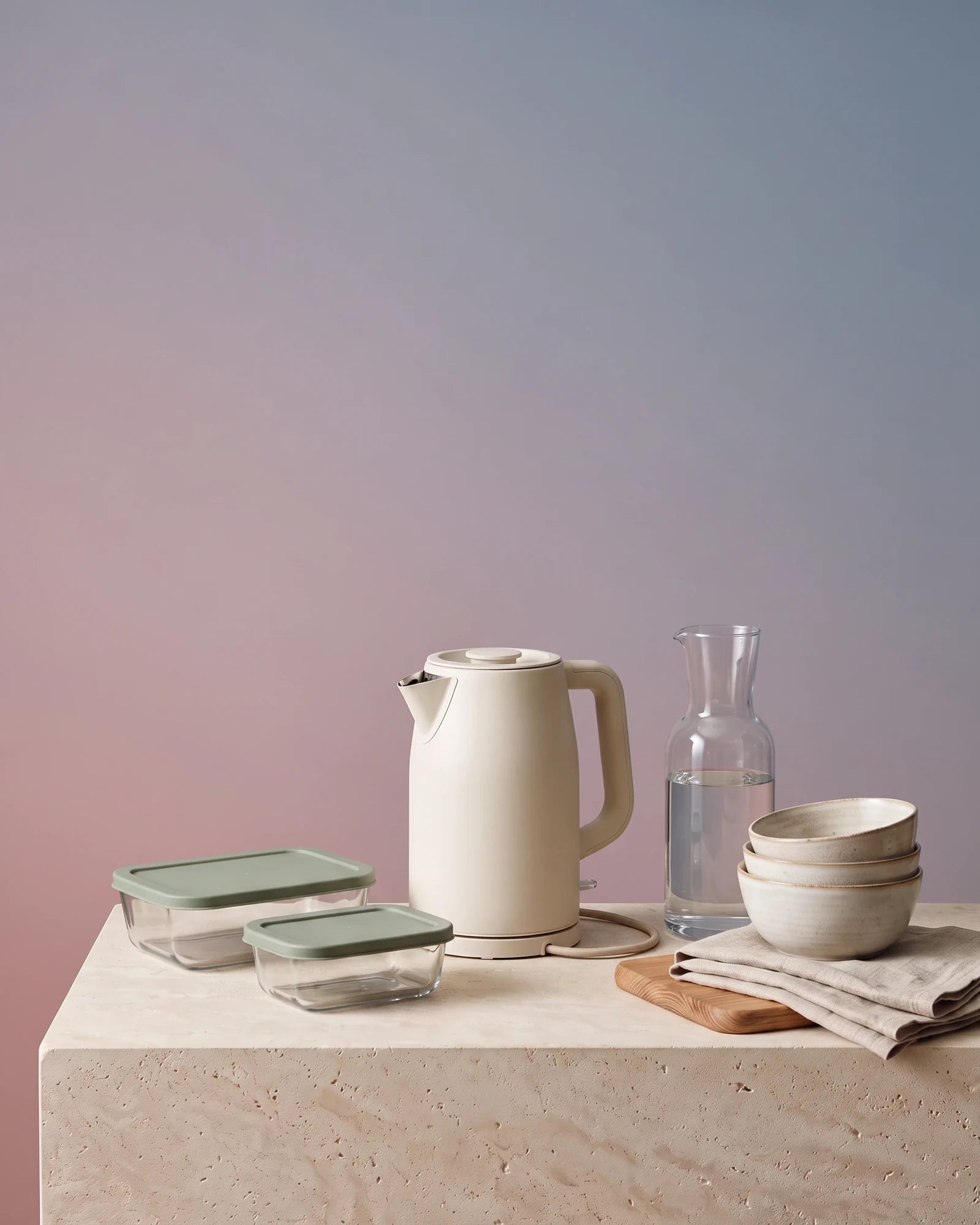 Selección editorial de artículos para hogar y cocina en tonos cálidos